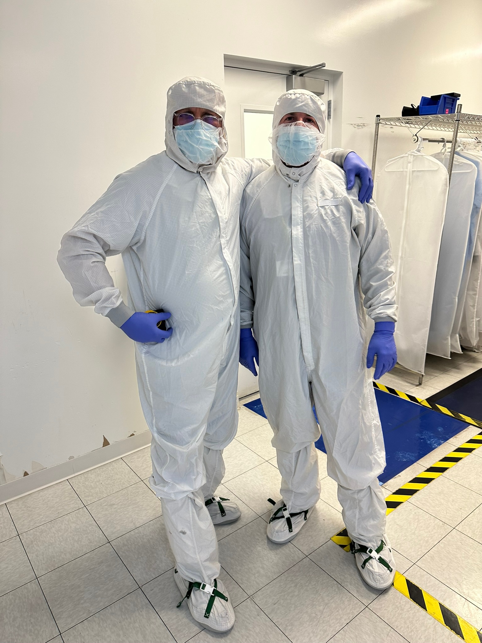 Viking environmental remediation team members in protective suits
